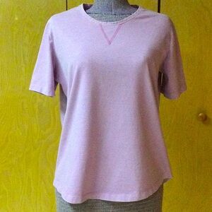 Orvis Short-Sleeved Tee, Washed Lilac Purple, X Small